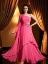 One Shoulder Asymmetric Maxi Dress Elegant Sleeveless Evening Gown for Women 2026
